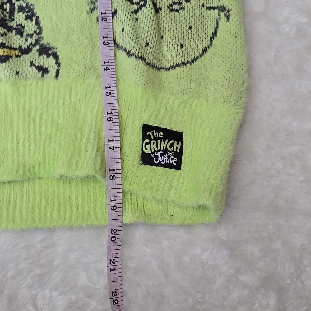 Justice Grinch Sweater, Girls Size Large - Picture 8 of 10